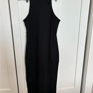 Elegant Black Sleeveless Dress